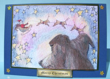 Sleigh Flight on Christmas Eve by S.Elisabet Osborn Wright
