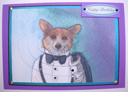 It Was a Black Tie Affair Oval Pyramid by S.Elisabet Osborn Wright