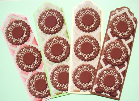 Baked Bookmarks with Cookies Set 2 by S.Elisabet Osborn Wright