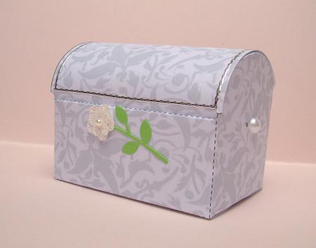 Gift Box Casket - Iris Silver by S.Elisabet Osborn Wright
