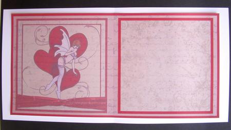 Fairy Hearts Card Insert by S.Elisabet Osborn Wright