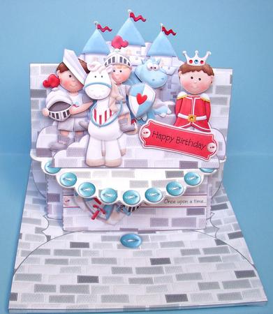 A Knights Tale 3D Shelf Card Kit by S.Elisabet Osborn Wright