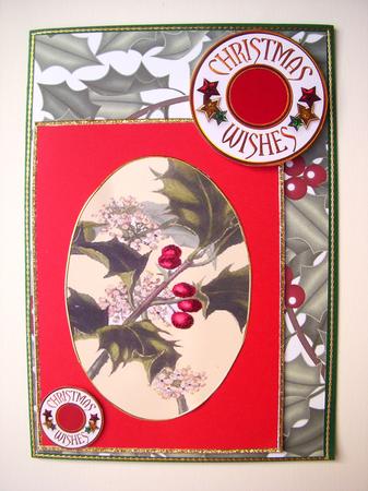 Christmas Cameo Toppers Sheet #4 by S.Elisabet Osborn Wright