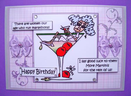 Stella Knows Women Who Run Marathons, Quick Card by S.Elisabet Osborn Wright
