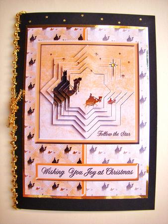 Follow the Star - Card Front Plus Star Pyramid by S.Elisabet Osborn Wright