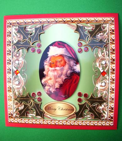 Christmas Blank 6x6 Topper 10 by S.Elisabet Osborn Wright