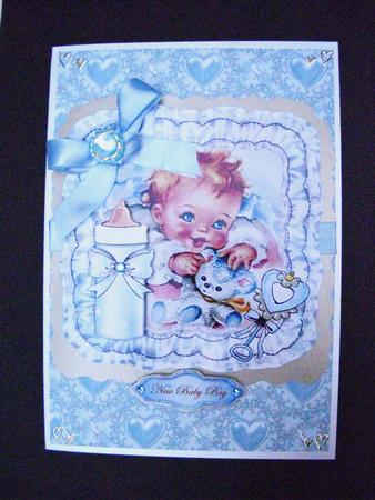 Vintage New Baby Boy & Baby Girl by S.Elisabet Osborn Wright
