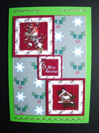 Holly and Snowflake Sheet 6 by S.Elisabet Osborn Wright