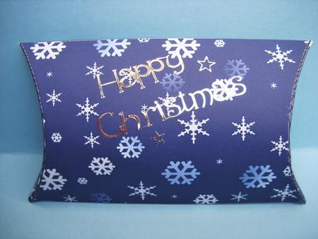 Snowflake Storm Pillow Gift Box by S.Elisabet Osborn Wright
