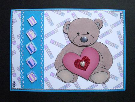 Baby Blocks Background Paper by S.Elisabet Osborn Wright