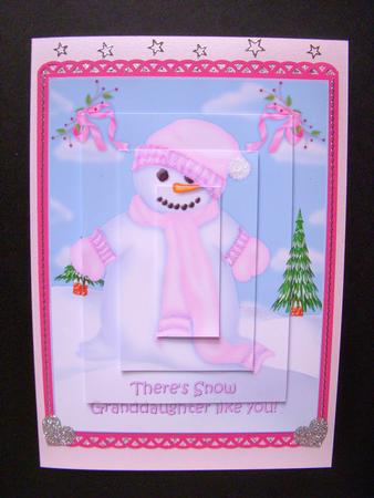 There's Snow Granddaughter Like You Pyramid by S.Elisabet Osborn Wright