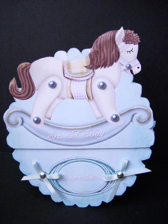 Rocking Horse Baby Boy by S.Elisabet Osborn Wright