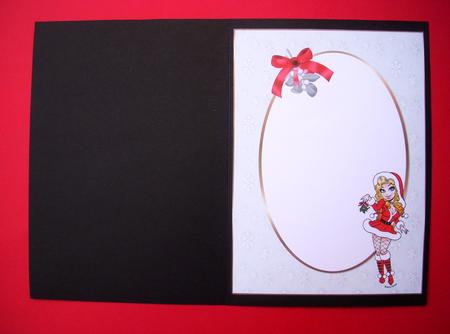 Meet Me Under the Mistletoe Insert Plate by S.Elisabet Osborn Wright