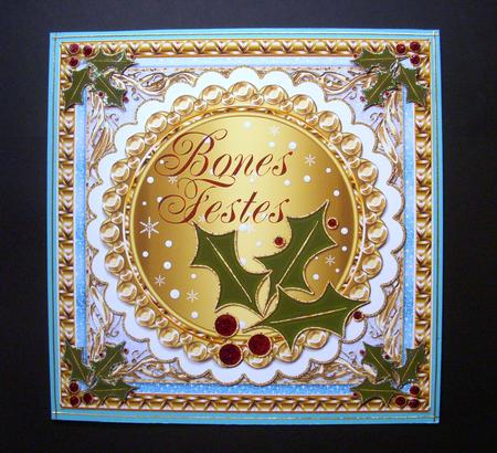 Bones Festes Large Fancy Christmas Topper 2 by S.Elisabet Osborn Wright