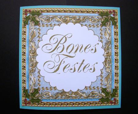 Bones Festes Large Fancy Christmas Insert 2 by S.Elisabet Osborn Wright