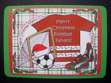 Christmas Football Fanatic by S.Elisabet Osborn Wright