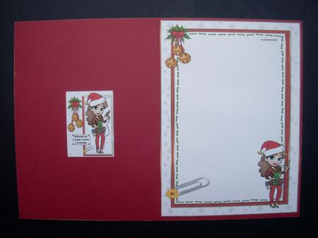 Crafty Christmas Wishes Insert by S.Elisabet Osborn Wright