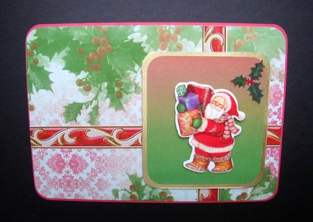Christmas Bible Swirls Backing Paper by S.Elisabet Osborn Wright