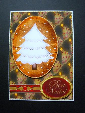 Bon Nadal 15 Oval Labels by S.Elisabet Osborn Wright