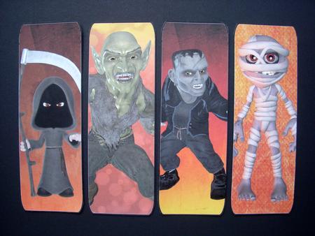 Halloween Monsters by S.Elisabet Osborn Wright