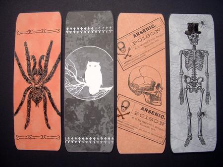Vintage Halloween Bookmarks by S.Elisabet Osborn Wright