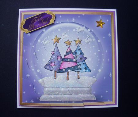 Feliz Navidad 12 Colored Metallic Captions by S.Elisabet Osborn Wright