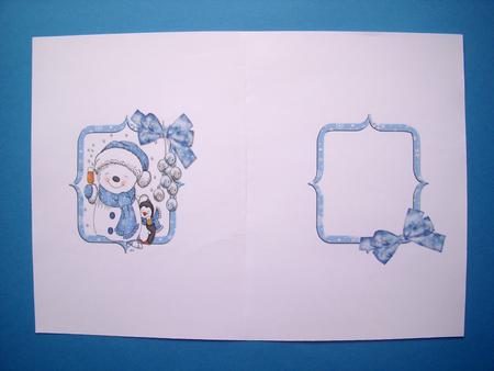 Snowman Cheers Insert by S.Elisabet Osborn Wright
