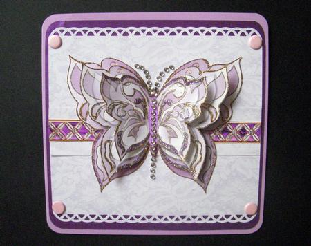 Grace Layered Butterfly Embellishments/ Toppers 4 by S.Elisabet Osborn Wright