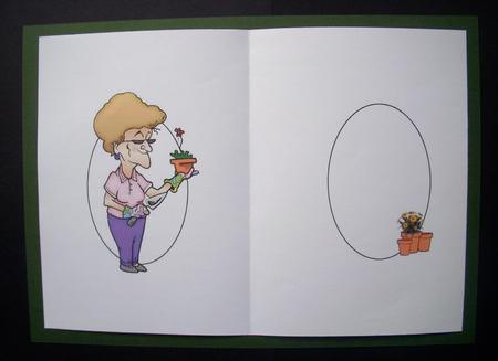 Gertrude the Gardener Has Gone to Pot Insert by S.Elisabet Osborn Wright