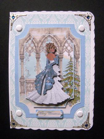 Duo Christmas Ladies by S.Elisabet Osborn Wright