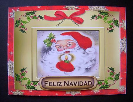 Spanish Christmas - New Year Tags (gold) by S.Elisabet Osborn Wright