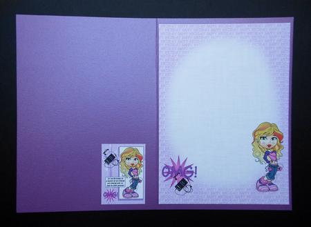 Teen Diva Birthday Insert Plate by S.Elisabet Osborn Wright