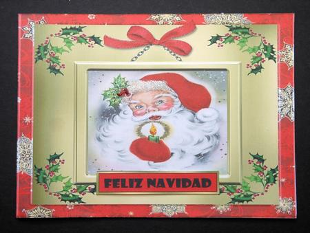 Spanish Christmas Tags - Feliz Navidad by S.Elisabet Osborn Wright
