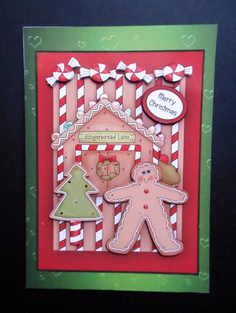 Gingerbread Christmas 1 by S.Elisabet Osborn Wright