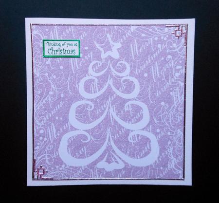 Christmas Simplicity Card Front 1 by S.Elisabet Osborn Wright