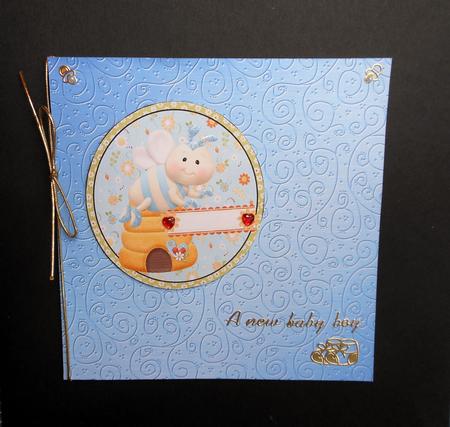 'metallic Swirls Embossed' Backing Paper by S.Elisabet Osborn Wright