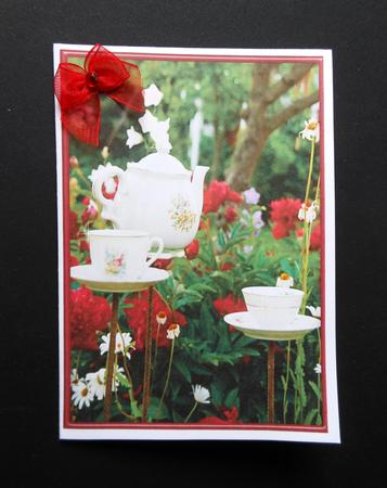 Garden Tea Party by S.Elisabet Osborn Wright
