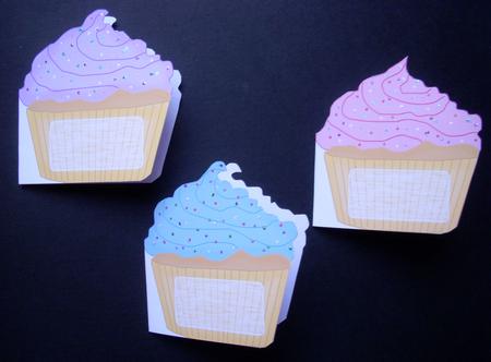 Cup Cake Place Cards by S.Elisabet Osborn Wright