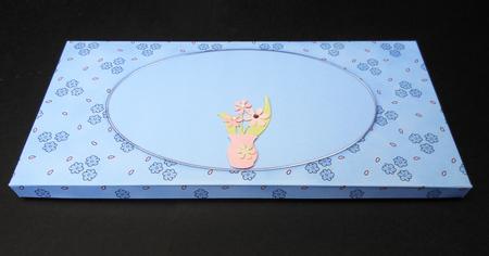 Small Flowers Dl Card Box Mini Kit by S.Elisabet Osborn Wright
