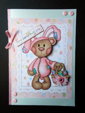 Some Bunny Loves You Girl by S.Elisabet Osborn Wright