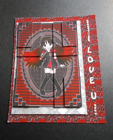 Gothic Backing Paper Sheet #2 by S.Elisabet Osborn Wright