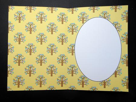 Yellow Easter Egg Tree Insert by S.Elisabet Osborn Wright