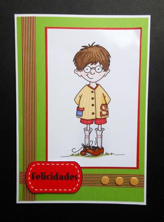 Spanish Greeting Tags (castellano) - Felicidades by S.Elisabet Osborn Wright
