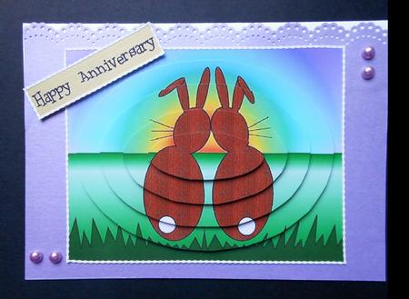 Bunnies Stacker with Tags by S.Elisabet Osborn Wright