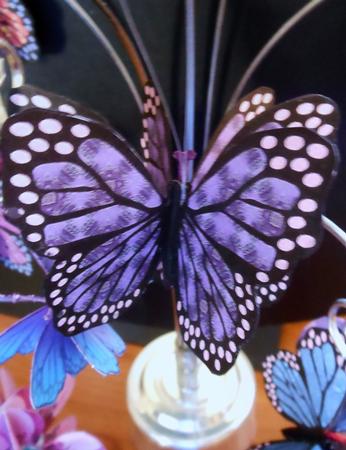 Mini 3D Butterfly (purple Pattern) Mini Kit by S.Elisabet Osborn Wright
