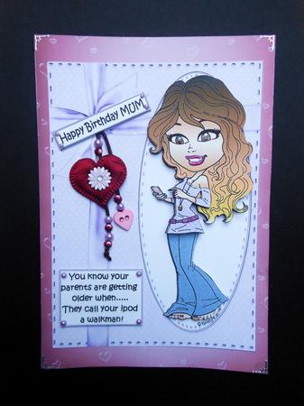 The Teen Diva Sends Birthday Wishes for Mum by S.Elisabet Osborn Wright