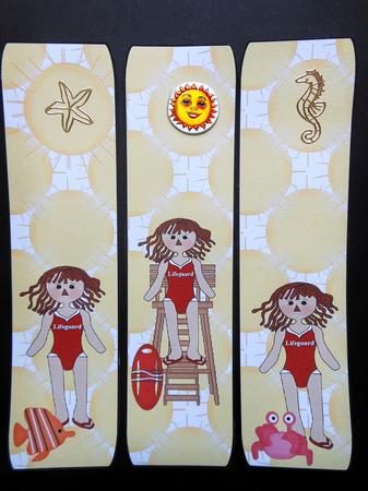 Raggedy Lifeguard Bookmark by S.Elisabet Osborn Wright