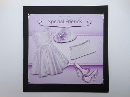 Happy Birthday Cute Dress Purple by S.Elisabet Osborn Wright