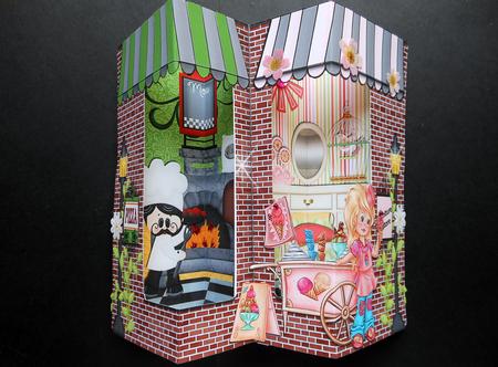 Double Window Mini Kit - Pizzeria & Ice Cream by S.Elisabet Osborn Wright