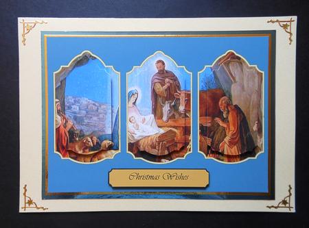 Nativity Tryptic by S.Elisabet Osborn Wright